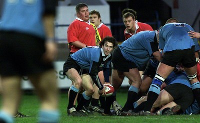 050405 Cardiff vs Newbridge Welsh Premier  LeagueEx-Cardiff scrum-half Chris Miller has an unhappy return to The Arms Park as his Newbridge side suffer a heavy defeat in The Premier LeagueDarren Griffiths/