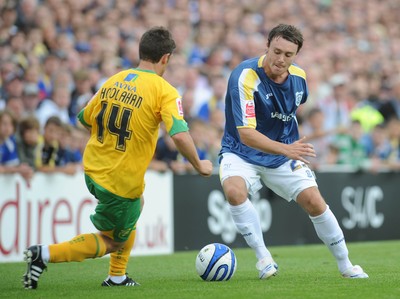 23.08.08 - Championship Football Cardiff City v Norwich City Cardiff's Darcy Blake 