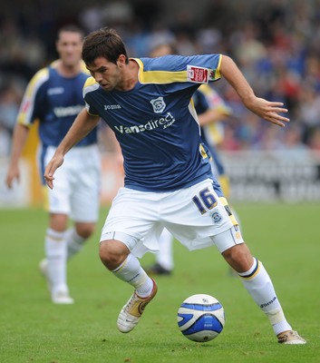 23.08.08 - Championship Football Cardiff City v Norwich City Cardiff's Joe Ledley 