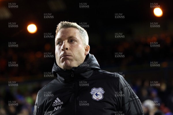 150120 - Carlisle United v Cardiff City - FA Cup Third Round Replay -  Cardiff City manager Neil Harris