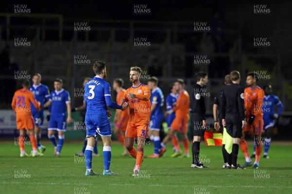 150120 - Carlisle United v Cardiff City - FA Cup Third Round Replay -  Players at the final whistle