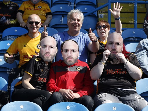 050518 - Carlisle United v Newport County - SkyBet League Two - Newport County fans prior to the match