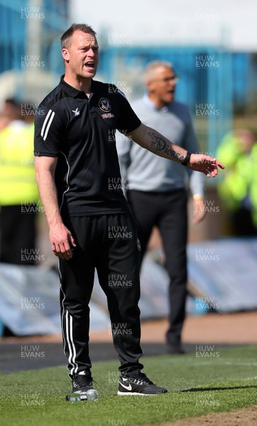 050518 - Carlisle United v Newport County - SkyBet League Two - Newport County manager Michael Flynn during the match