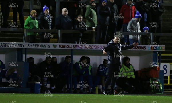 100320 - Carlisle United v Newport County - Sky Bet League 2 - Carlisle United head coach Chris Beech