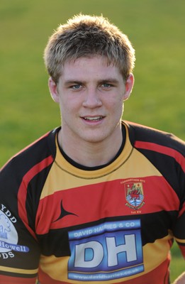 27.04.10 - Carmarthen Quins Rugby Squad 2009/2010 - Ellis Lloyd. 