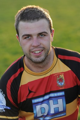 27.04.10 - Carmarthen Quins Rugby Squad 2009/2010 - James Garland. 