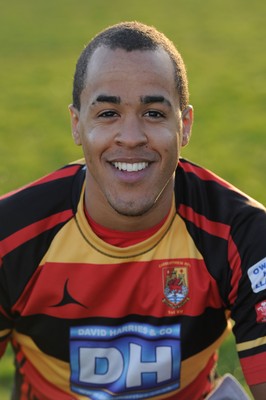 27.04.10 - Carmarthen Quins Rugby Squad 2009/2010 - Jamie Davies. 