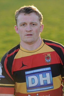 27.04.10 - Carmarthen Quins Rugby Squad 2009/2010 - Kris Gibbins. 