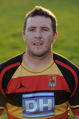 27.04.10 - Carmarthen Quins Rugby Squad 2009/2010 - Ricky Richards. 