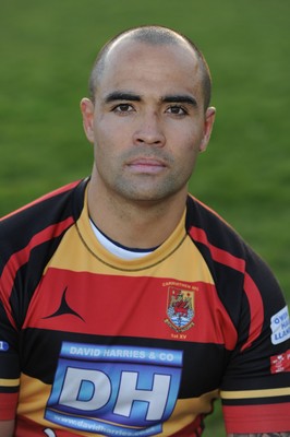 27.04.10 - Carmarthen Quins Rugby Squad 2009/2010 - Sililo Martens. 