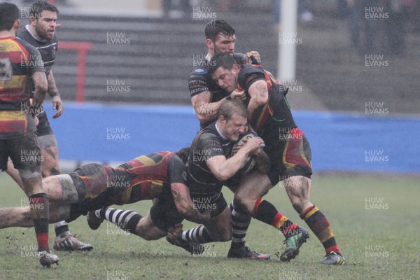 130413 - Camarthen Quins v Pontypridd - Swalec Cup Semi Final - Pontypridd's Chris Clayton