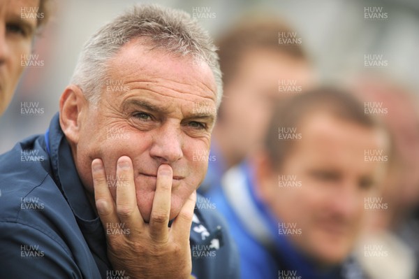 12.07.08 - Carmarthen Town v Cardiff City - Preseason Friendly - Cardiff City Manager, Dave Jones looks on. 