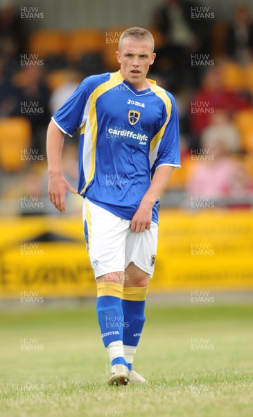 12.07.08 - Carmarthen Town v Cardiff City - Preseason Friendly - Cardiff's James Bloom 