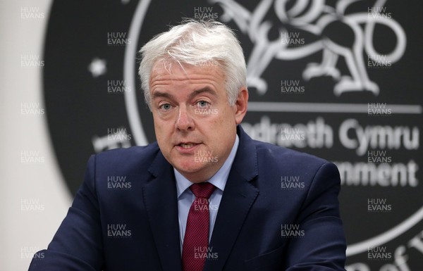 091117 - Picture shows Wales First Minister Carwyn Jones during a press conference with a statement regarding the death of Carl Sergeant