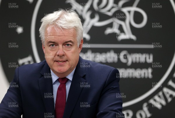 091117 - Picture shows Wales First Minister Carwyn Jones during a press conference with a statement regarding the death of Carl Sergeant