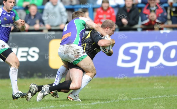 26.04.09 - Celtic Crusaders v Castleford Tigers - engage Super League - Crusaders Adam Peek scores try. 