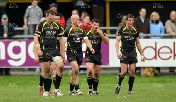 13.04.09 - Celtic Crusaders v Harlequins - engage Super League - Celtic Crusaders players look dejected. 