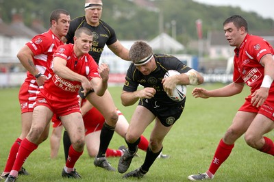 10.08.08 -  Celtic Crusaders v Leigh Centurions. Crusaders Darren Mapp powers over to score try 