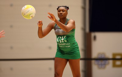 270323 - Celtic Dragons v Strathclyde Sirens - Vitality Netball Super League - Shaquanda Greene-Noel of Celtic Dragons