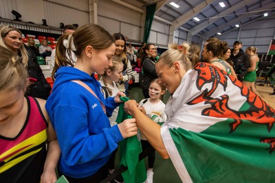 270323 - Celtic Dragons v Strathclyde Sirens - Vitality Netball Super League - Phillipa Yarranton of Celtic Dragons