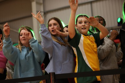 270323 - Celtic Dragons v Strathclyde Sirens - Vitality Netball Super League - Fans