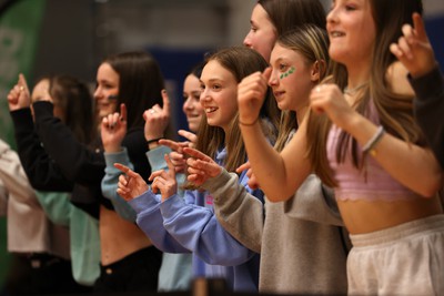 270323 - Celtic Dragons v Strathclyde Sirens - Vitality Netball Super League - Fans