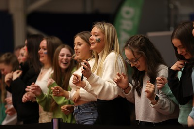 270323 - Celtic Dragons v Strathclyde Sirens - Vitality Netball Super League - Fans