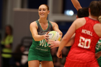 270323 - Celtic Dragons v Strathclyde Sirens - Vitality Netball Super League - Clare Jones of Celtic Dragons