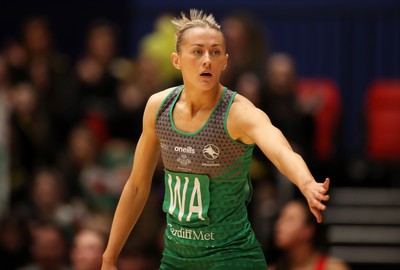 270323 - Celtic Dragons v Strathclyde Sirens - Vitality Netball Super League - Phillipa Yarranton of Celtic Dragons