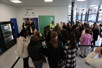 270323 - Celtic Dragons v Strathclyde Sirens - Vitality Netball Super League - Entrance 