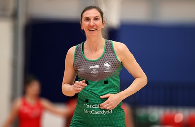 270323 - Celtic Dragons v Strathclyde Sirens - Vitality Netball Super League - Rachel Dunn of Celtic Dragons