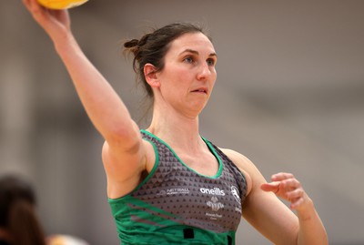 270323 - Celtic Dragons v Strathclyde Sirens - Vitality Netball Super League - Rachel Dunn of Celtic Dragons