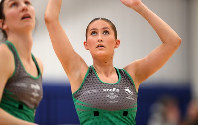 270323 - Celtic Dragons v Strathclyde Sirens - Vitality Netball Super League - Zoe Matthewman of Celtic Dragons