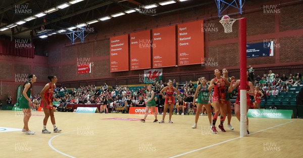 090522 - Celtic Dragons v Wasps, Vitality Netball Superleague - A general view as Celtic Dragons take on Wasps