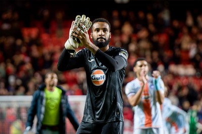 011125 - Charlton Athletic v Swansea City - Sky Bet Championship - Lawrence Vigouroux of Swansea City