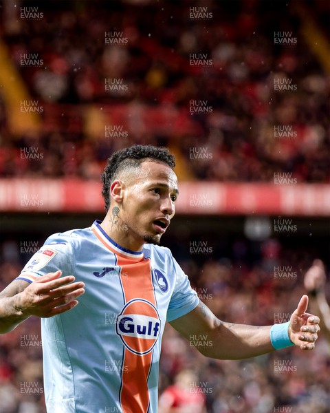 011125 - Charlton Athletic v Swansea City - Sky Bet Championship - Ronald Pereira Martin of Swansea City