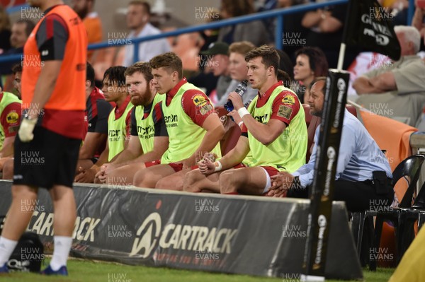 021217 - Toyota Cheetahs v Scarlets - Guinness PRO14 -  Scarlets bench