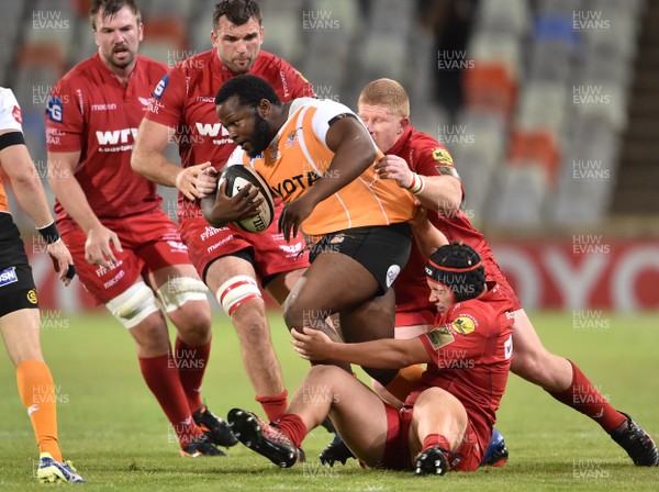 021217 - Toyota Cheetahs v Scarlets - Guinness PRO14 -  Ox Nche of the Toyota Cheetahs