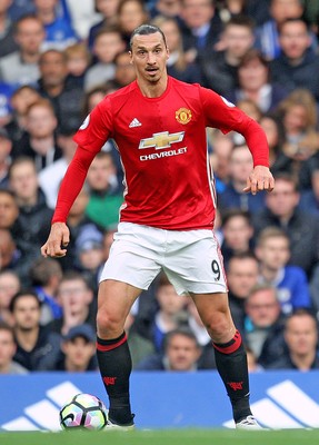 231016 - Chelsea vs Manchester United - Premier League -Zlatan Ibrahimovic of manchester United