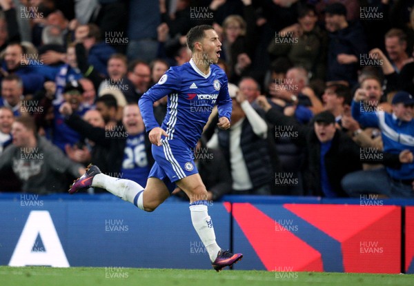 231016 - Chelsea vs Manchester United - Premier League -Eden hazard goal celebration