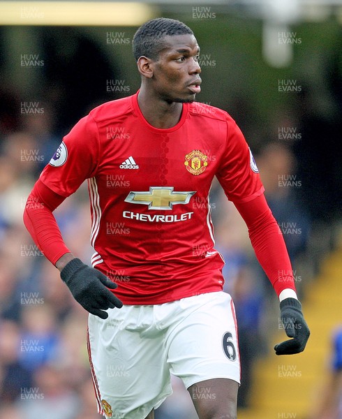 231016 - Chelsea vs Manchester United - Premier League -Paul Pogba of Manchester United