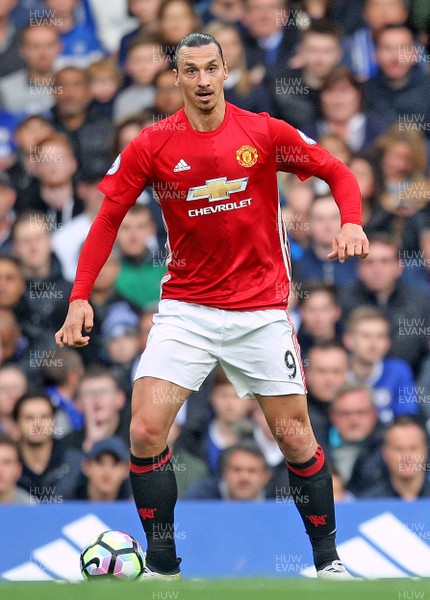 231016 - Chelsea vs Manchester United - Premier League -Zlatan Ibrahimovic of manchester United