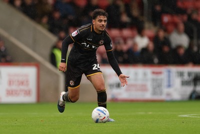 241026 Cheltenham Town v Newport County, EFL Sky Bet League 2 -  Matt Dibley-Dias of Newport County