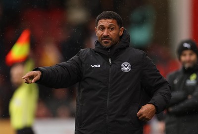 241026 Cheltenham Town v Newport County, EFL Sky Bet League 2 - Newport County head coach Hayden Mullins