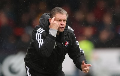 241026 Cheltenham Town v Newport County, EFL Sky Bet League 2 - Cheltenham Town manager Steve Cotterill reacts during the match