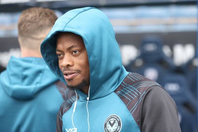 270925 - Chesterfield v Newport County - Sky Bet League 2 - Bobby Kamwa of Newport