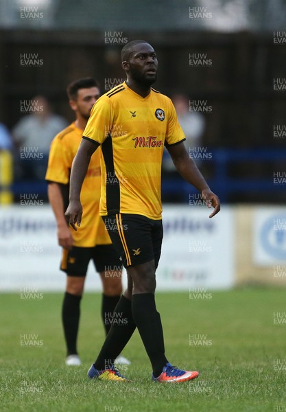 180717 - Chippenham FC v Newport County - Pre Season Friendly - Frank Nouble of Newport County