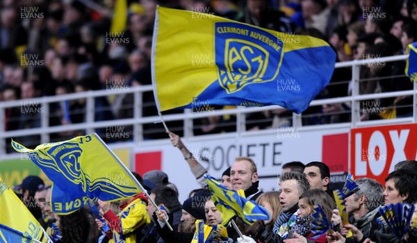 16.01.10 - Clermont Auvergne v Ospreys - Heineken Cup - Clermont Auvergne fans. 