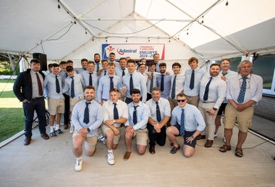 170525 - Clwb Rygbi Aberystwyth RFC Presentation - Admirał National League 1 West - Aberystwyth lift the trophy