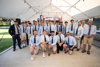 170525 - Clwb Rygbi Aberystwyth RFC Presentation - Admirał National League 1 West - Aberystwyth lift the trophy